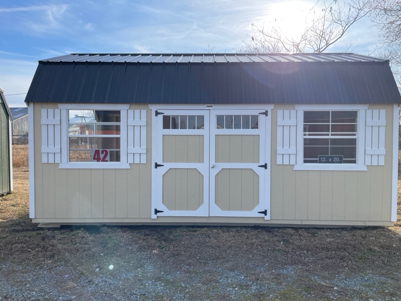 Princeton #42: 12 X 20 Side Lofted Barn Front Image