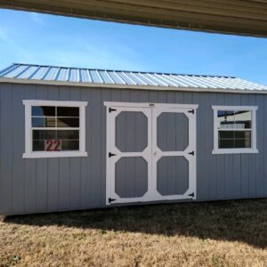 Dunn #22: 10 X 20 Side Utility with Extra Height Front Image