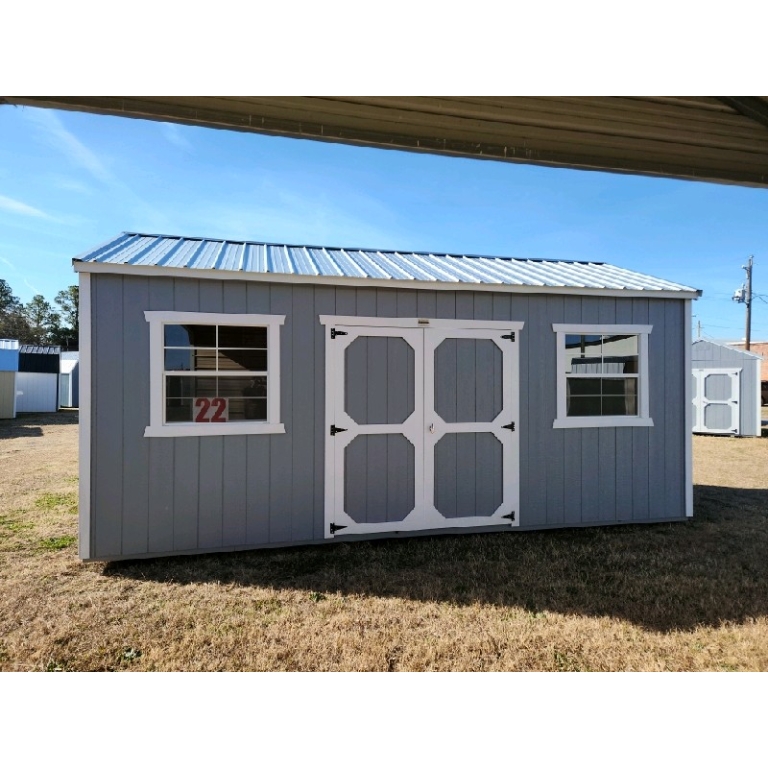 Dunn #22: 10 X 20 Side Utility with Extra Height Front Image