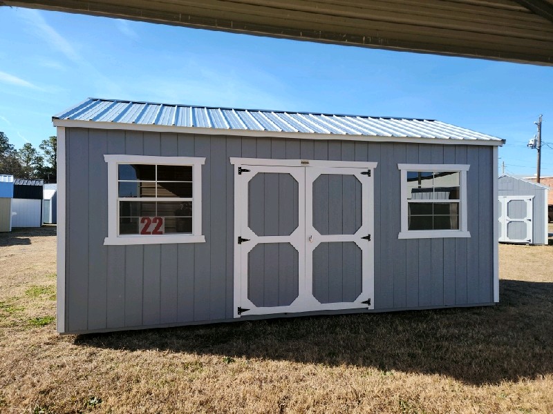 Dunn #22: 10 X 20 Side Utility with Extra Height Front Image