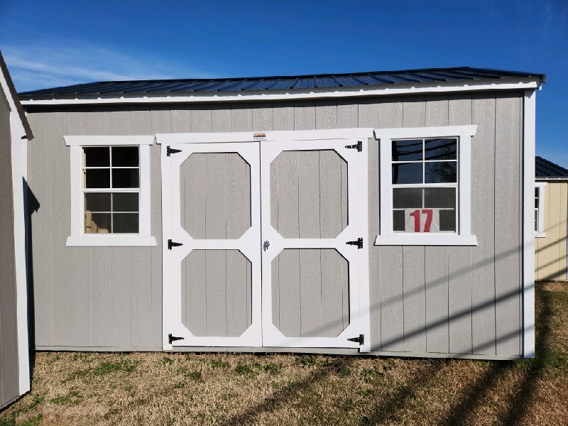 Dunn #17: 10 X 16 Side Utility with Extra Height Front Image