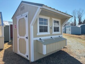 Princeton #14: 6 X 8 Chicken Coop Front Image