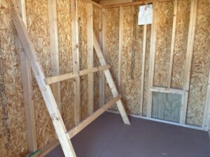 Princeton #30: 6 X 8 Chicken Coop Building Image