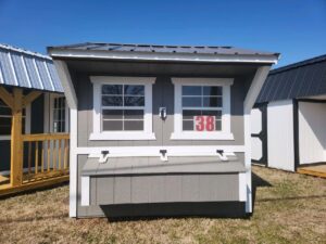 Dunn #38: 6 X 8 Chicken Coop Front Image