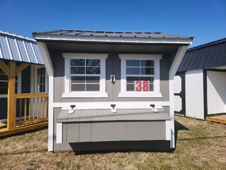 Dunn #38: 6 X 8 Chicken Coop Front Image