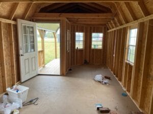 Princeton #REPO 4: 12 X 28 Deluxe Playhouse Lofted Barn Building Image