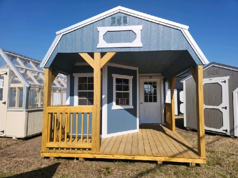 Dunn #41: 12 X 28 Deluxe Playhouse Lofted Barn Front Image