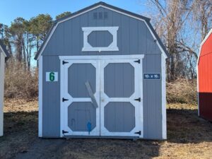 Princeton #REPO 6: 10 X 16 Lofted Barn Front Image