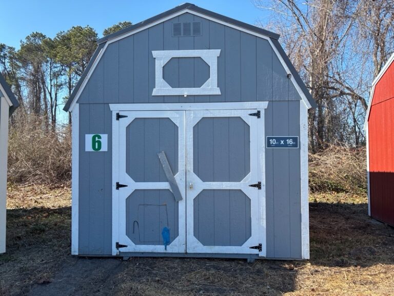 Princeton #REPO 6: 10 X 16 Lofted Barn Front Image