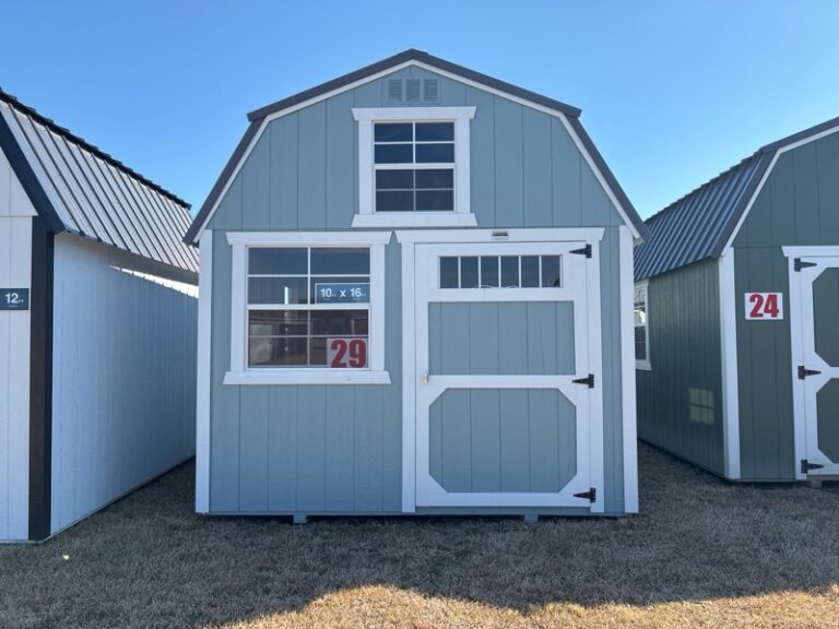 Princeton #29: 10 X 16 Lofted Barn Front Image