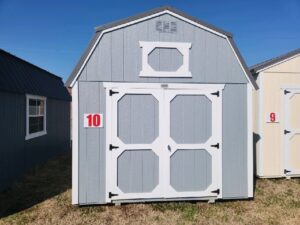 Dunn #10: 10 X 20 Lofted Barn Front Image
