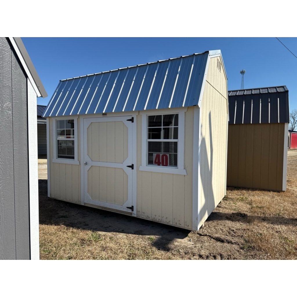 La Grange #40: 8 X 12 Side Lofted Barn Front Image