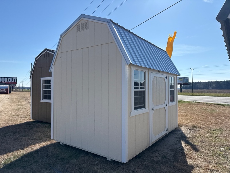 La Grange #40: 8 X 12 Side Lofted Barn Building Image