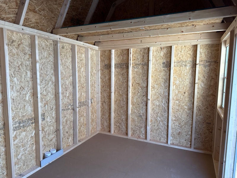 La Grange #40: 8 X 12 Side Lofted Barn Building Image