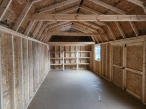 Dunn #21: 12 X 28 Side Lofted Barn Building Image