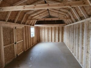 Dunn #21: 12 X 28 Side Lofted Barn Building Image