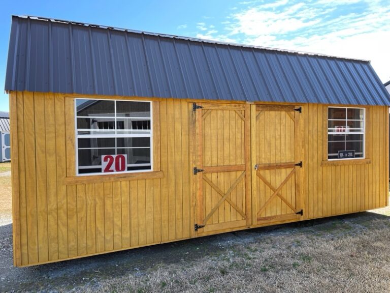 Princeton #20: 10 X 20 Side Lofted Barn Front Image