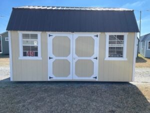 Princeton #49: 10 X 16 Side Lofted Barn Front Image