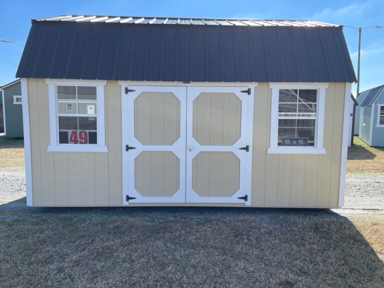 Princeton #49: 10 X 16 Side Lofted Barn Front Image