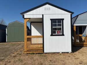 Princeton #17: 10 X 20 Side Porch Utility Front Image