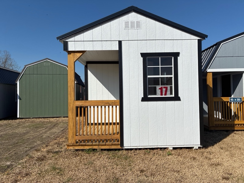 Princeton #17: 10 X 20 Side Porch Utility Front Image