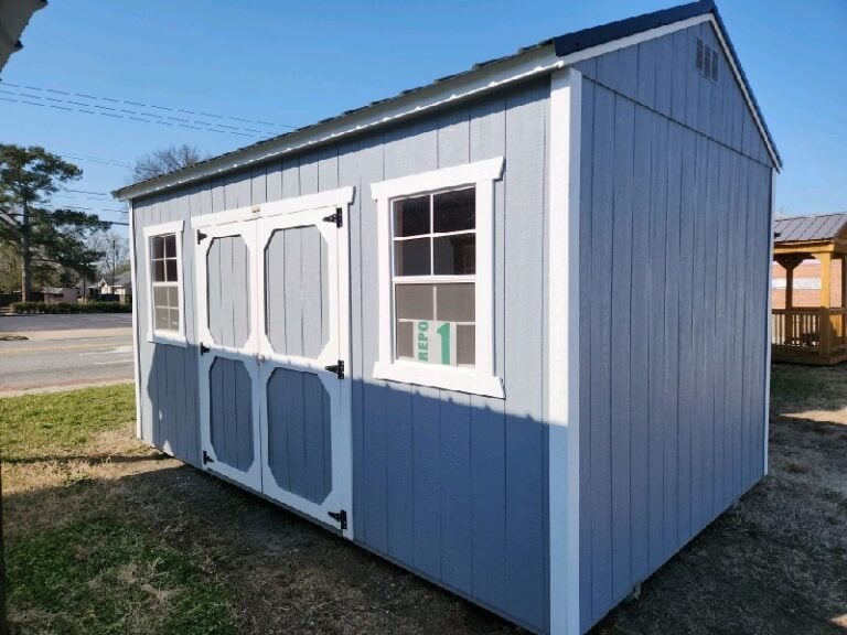 Dunn #REPO 1: 10 X 16 Side Utility with Extra Height Front Image