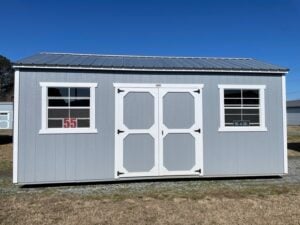 Princeton #55: 10 X 20 Side Utility with Extra Height Front Image