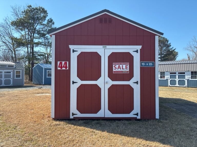 Princeton #44: 10 X 20 Utility with Extra Height Front Image