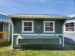 Dunn #38: 6 X 12 Chicken Coop Front Image