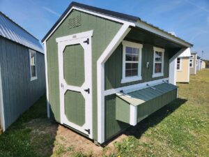 Dunn #38: 6 X 12 Chicken Coop Building Image
