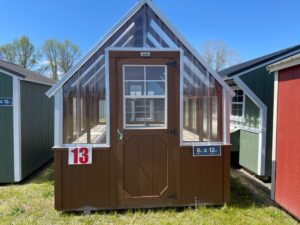 Princeton #13: 8 X 12 Green House Front Image