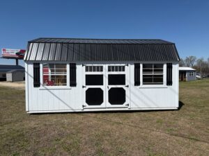 La Grange #30: 12 X 20 Side Lofted Barn Front Image