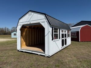 La Grange #30: 12 X 20 Side Lofted Barn Building Image
