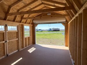 La Grange #30: 12 X 20 Side Lofted Barn Building Image