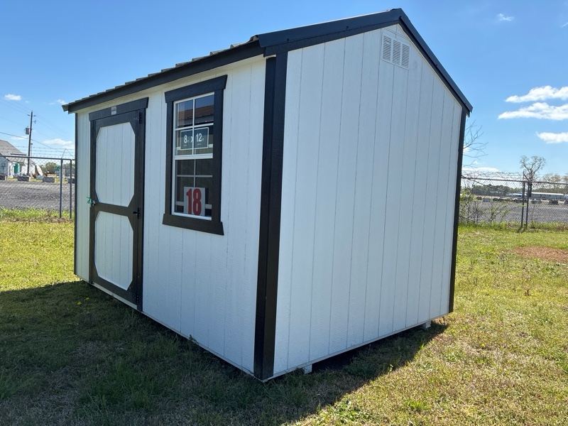 Princeton #18: 8 X 12 Side Utility Building Image