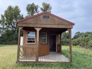Princeton #REPO 1: 12 X 24 Deluxe Playhouse Utility Front Image