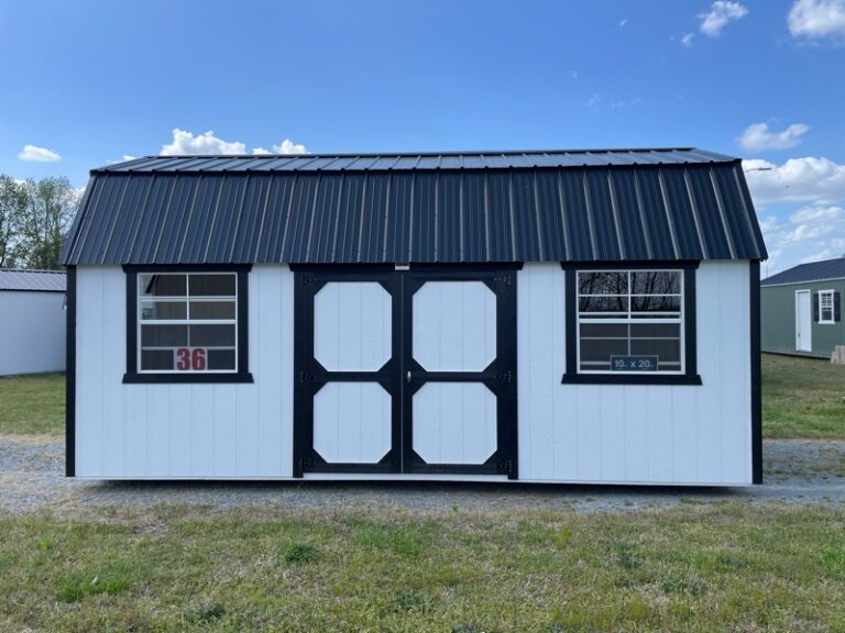 Princeton #36: 10 X 20 Side Lofted Barn Front Image