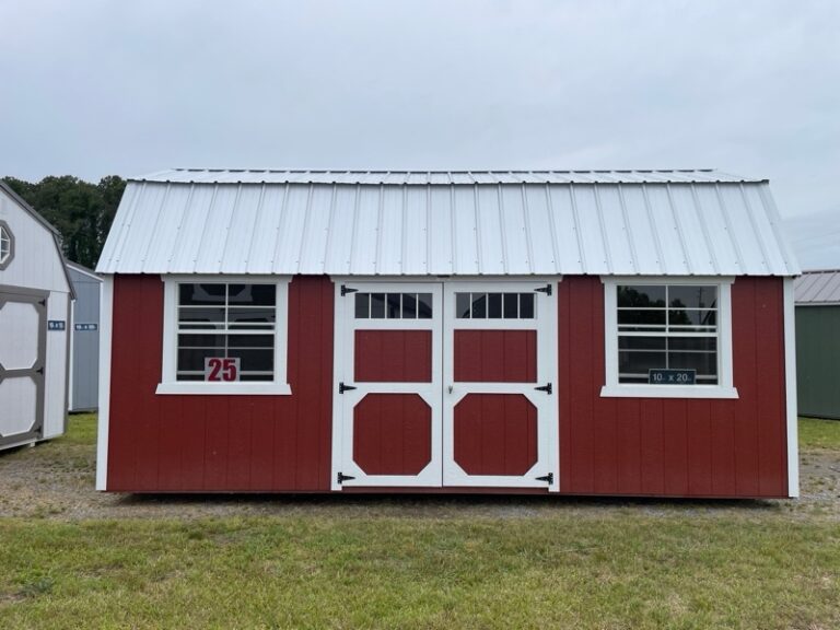 Princeton #25: 10 X 20 Side Lofted Barn Front Image