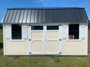 La Grange #16: 10 X 16 Side Lofted Barn Front Image