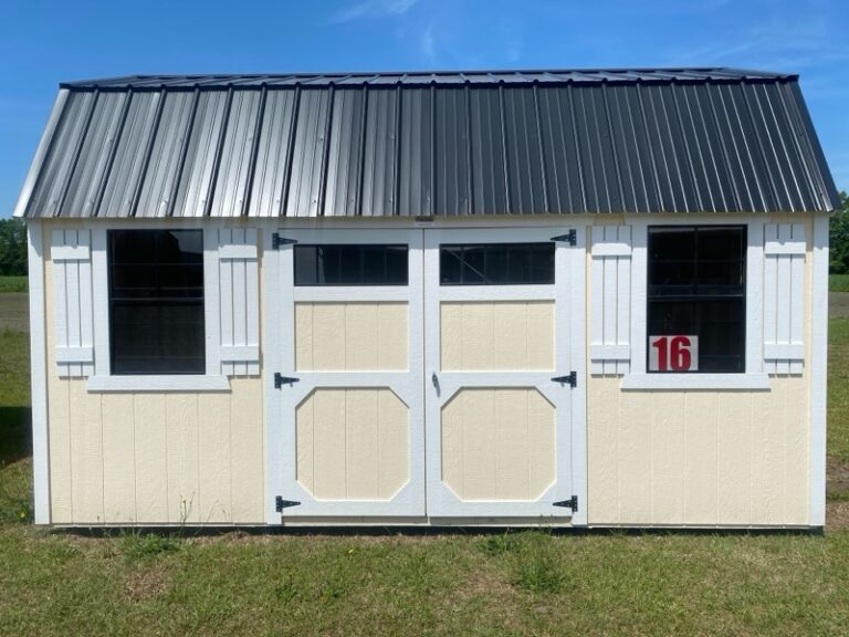 La Grange #16: 10 X 16 Side Lofted Barn Front Image