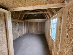 Dunn #36: 10 X 20 Side Porch Lofted Barn Building Image