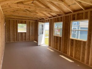 Princeton #11: 12 X 28 Side Utility with Extra Height Building Image