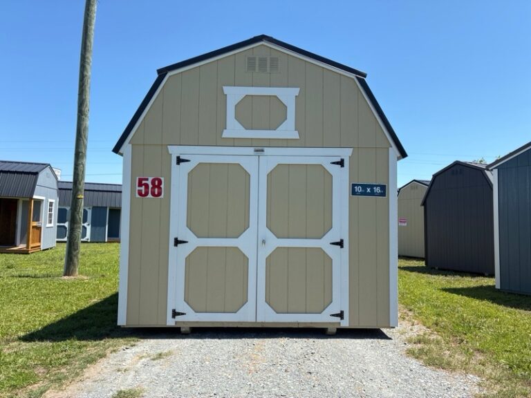 Princeton #58: 10 X 16 Lofted Barn Front Image
