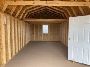 Princeton #38: 12 X 24 Lofted Barn Garage Building Image