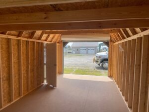 Princeton #38: 12 X 24 Lofted Barn Garage Building Image