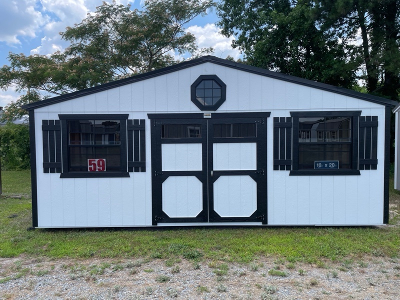 Princeton #59: 10 X 20 Side Gable