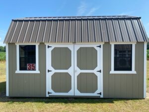 La Grange #35: 10 X 16 Side Lofted Barn Front Image