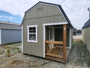 Dunn #REPO 4: 10 X 20 Side Porch Lofted Barn Front Image