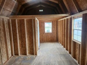 Dunn #REPO 4: 10 X 20 Side Porch Lofted Barn Building Image