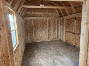 Dunn #REPO 4: 10 X 20 Side Porch Lofted Barn Building Image